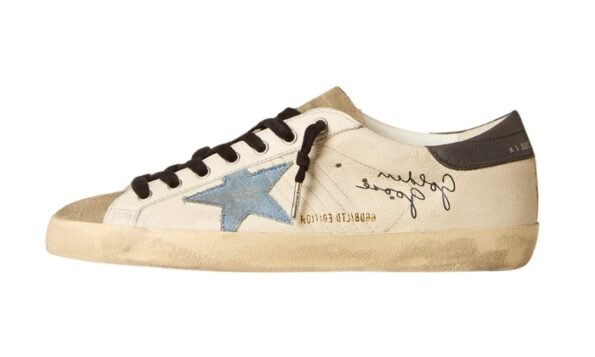 SUP-STAR STELLA DENIM TALLONCINO PELLE