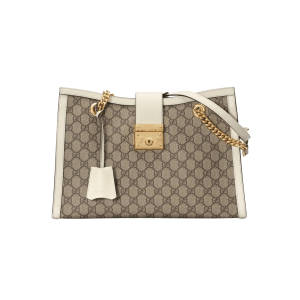 BORSA PADLOCK GG SUPREME EBANO