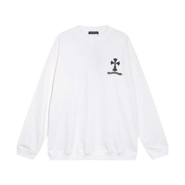 CHRM HRTS SWEATSHIRT CROSS PRINT CH050