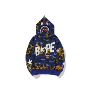 BP HOODIE SHARK CAMO FULL ZIP