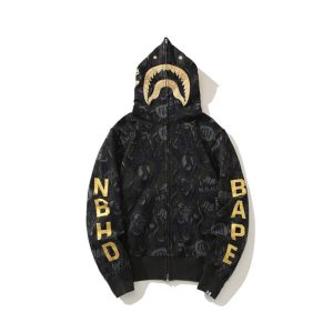 BP HOODIE NBHD SHARK FULL-ZIP