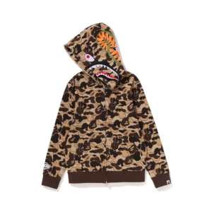 BP HOODIE SHARK FULL ZIP CAMO
