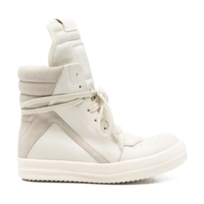 Rick Owens Geobasket Hi White