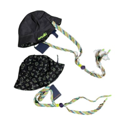 Louis Vuitton Cappello Bucket Monogram Nero