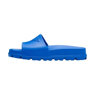 Prada Infradito Gomma Azzurri