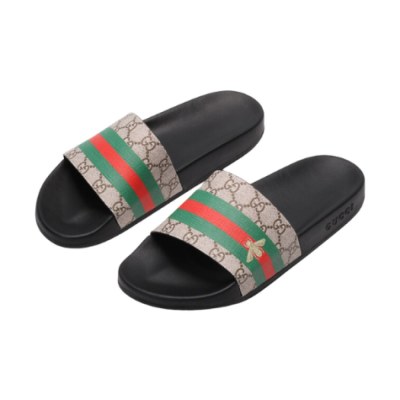 Gucci Ciabatte Green Red