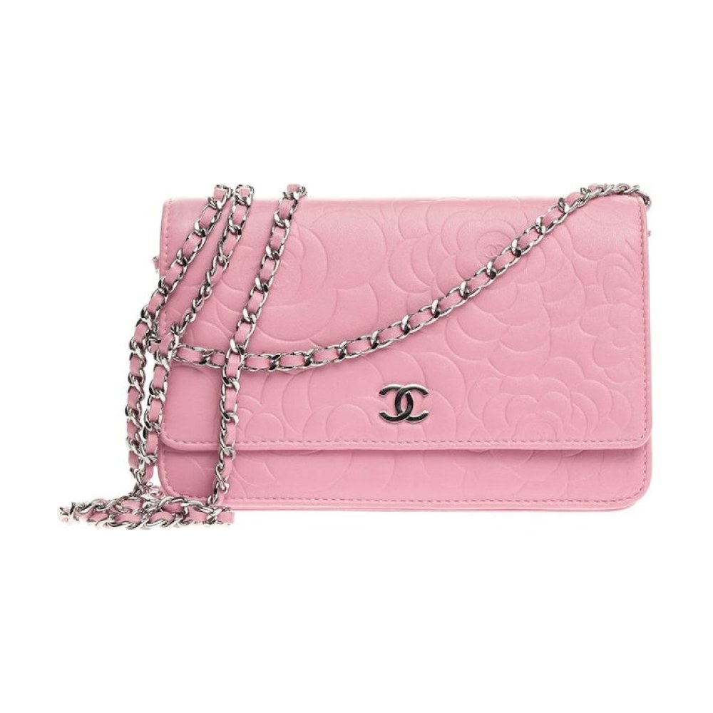 Chanel Wallet on Chain Pink