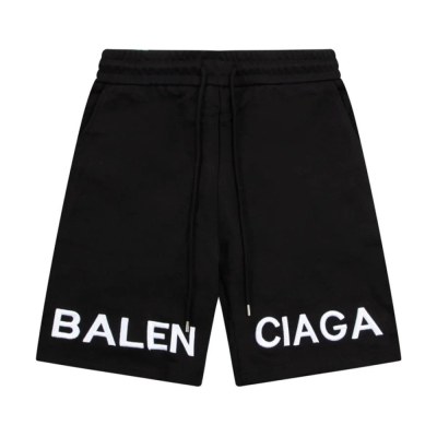 Balenciaga Shorts Logo Nero