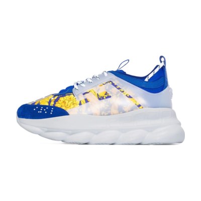 Versace Chain Reaction White Blue Yellow