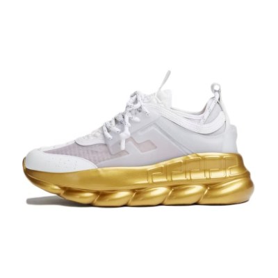 Versace Chain Reaction White Gold Sole