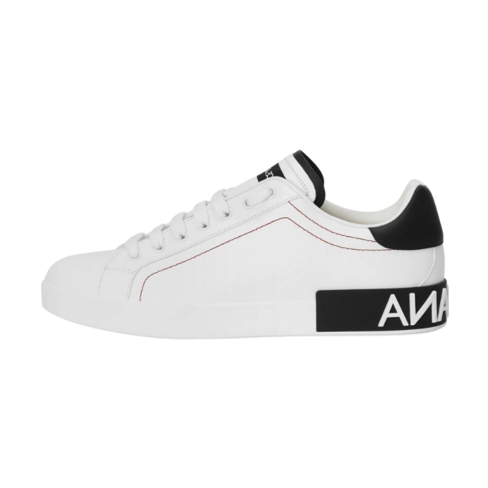 Dolce & Gabbana Nappa Portofino White/Black