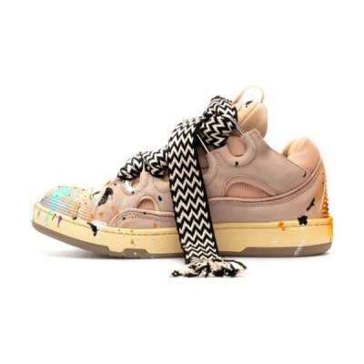 Lanvin Rosa con Macchie di Vernice