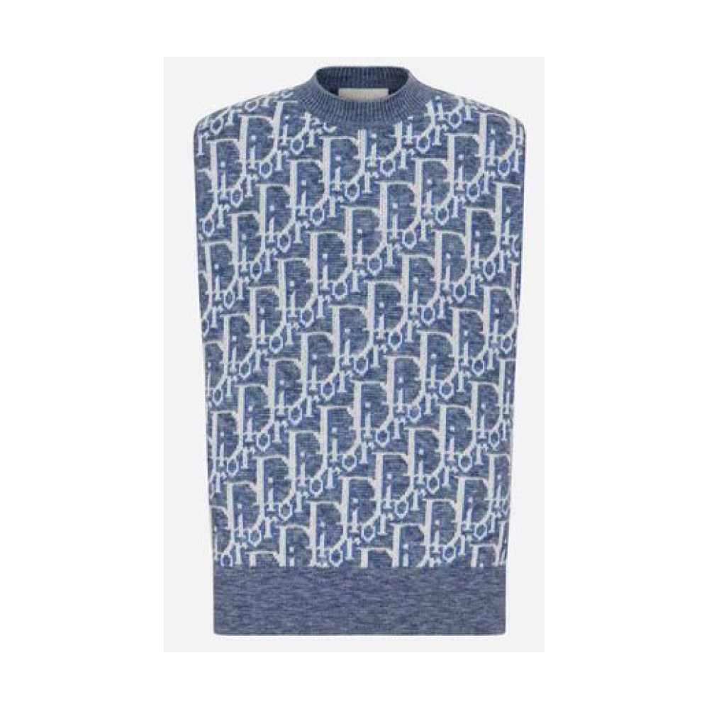 Dior Oblique Sleeveless Sweater