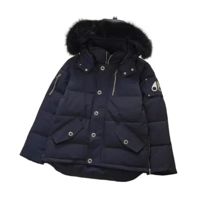 Moose Knuckles Piumino Parka Blu Navy