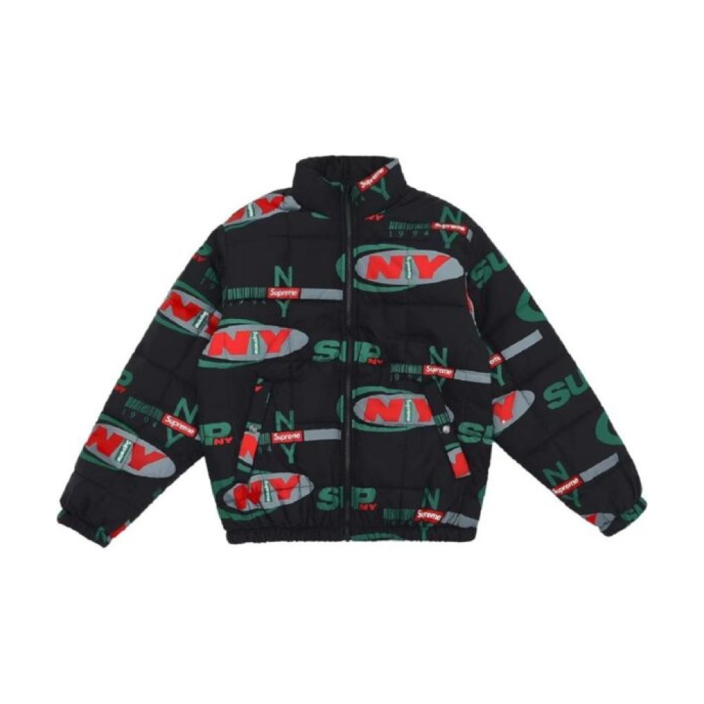 Supreme Jacket Ny 1994 Puffer Black