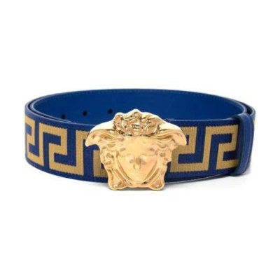 Versace Cintura Greca Medusa Blu