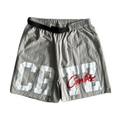 Corteiz Sun Rain Shorts Gray