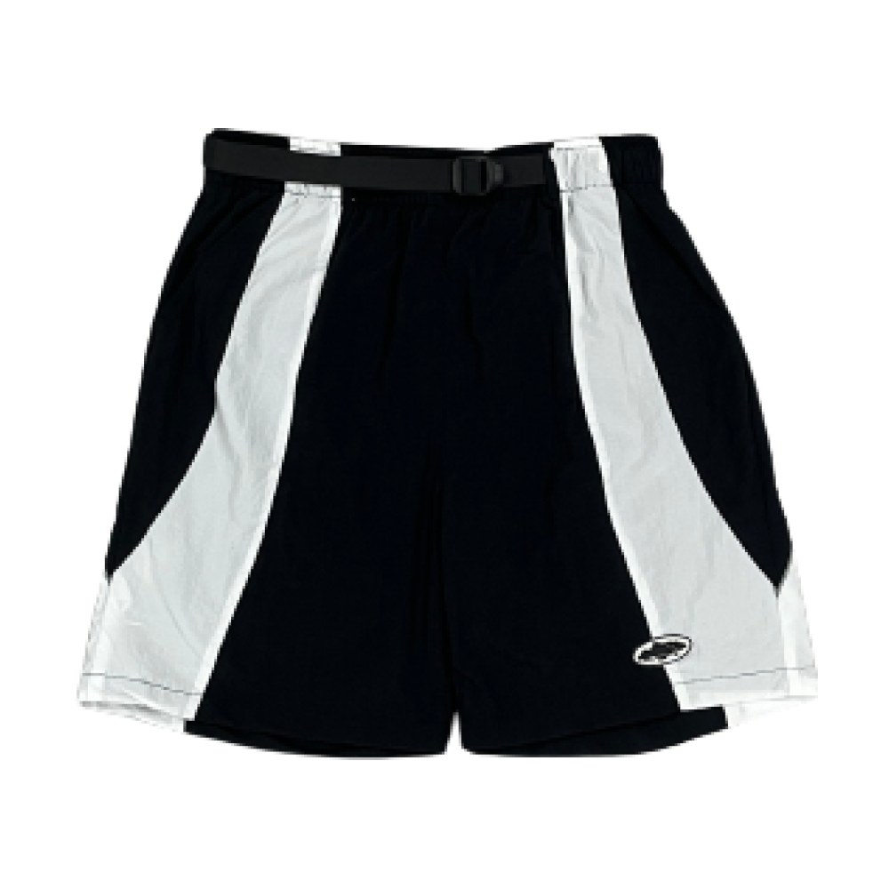 Alcatraz Sun Rain Shorts-black White