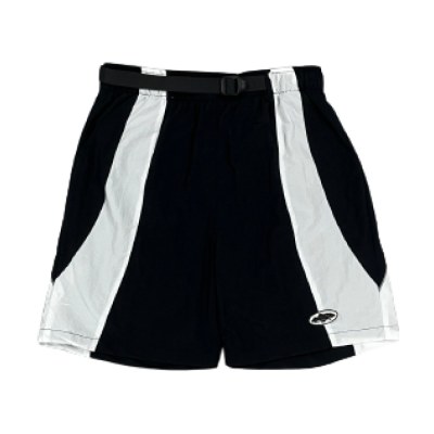 Corteiz Alcatraz Sun Rain Shorts-black White