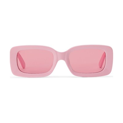 Versace Occhiali Rettangolari Rosa