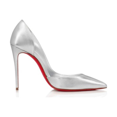 Christian Louboutin Decollete Iriza Silver