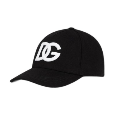 Dolce & Gabbana Hat DG Logo Black