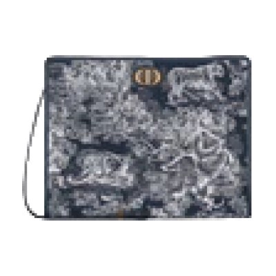 Dior Montaigne Pouch Toile de Jouy Blu