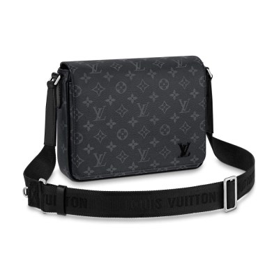 Louis Vuitton Borsa Messenger Monogram Eclipse