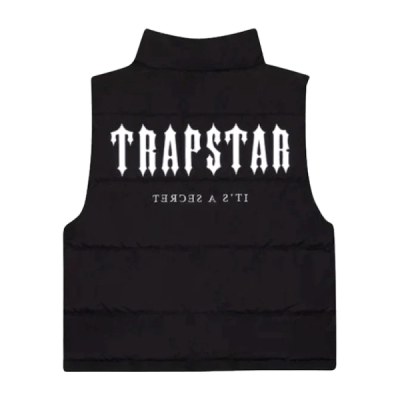 Trapstar Decoded Gilet Black White