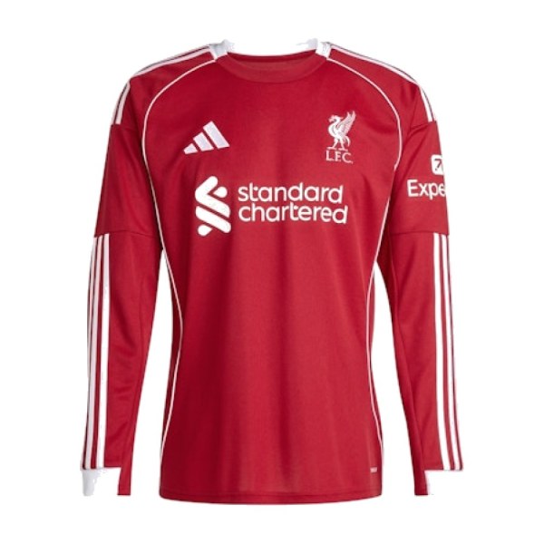 Liverpool Home Long Sleeve Jersey 2025-26