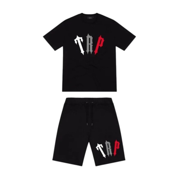 Trapstar TRP Shorts Set Black Infrared